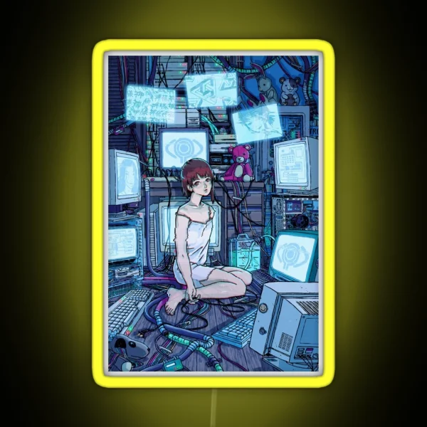 Serial Experiments Lain RGB Neon Sign