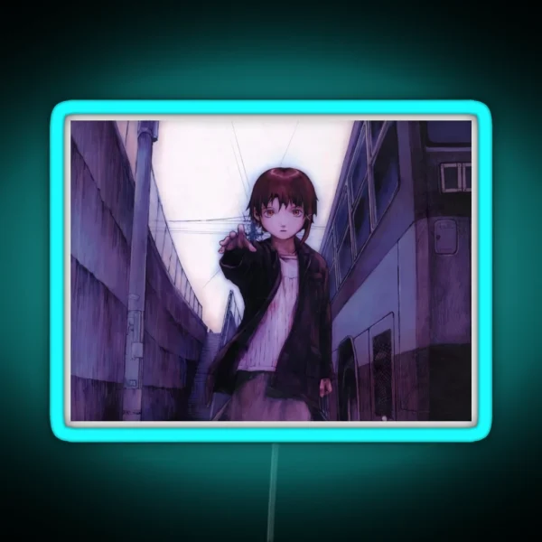Serial Experiments Lain RGB Neon Sign