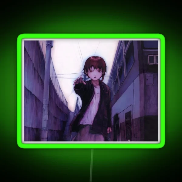 Serial Experiments Lain RGB Neon Sign