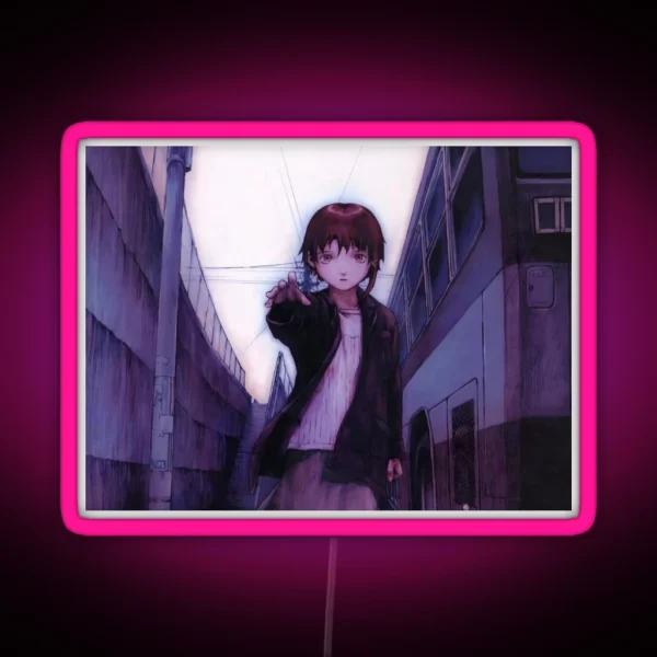 Serial Experiments Lain RGB Neon Sign