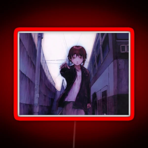 Serial Experiments Lain RGB Neon Sign