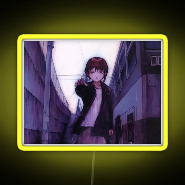Serial Experiments Lain RGB Neon Sign