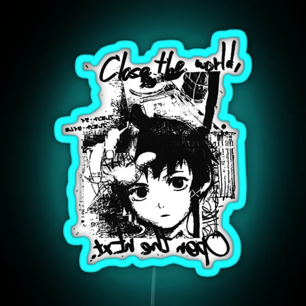 Serial Experiments Lain RGB Neon Sign