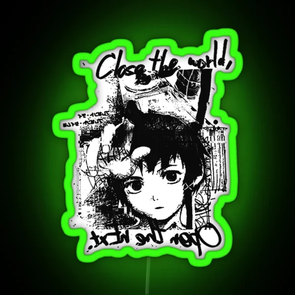 Serial Experiments Lain RGB Neon Sign