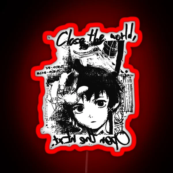 Serial Experiments Lain RGB Neon Sign