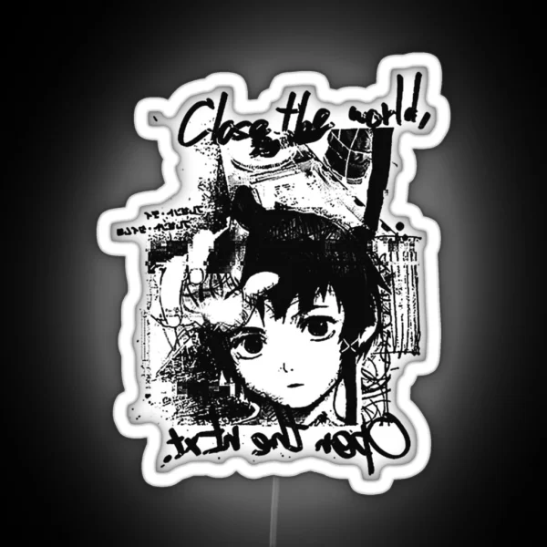 Serial Experiments Lain RGB Neon Sign