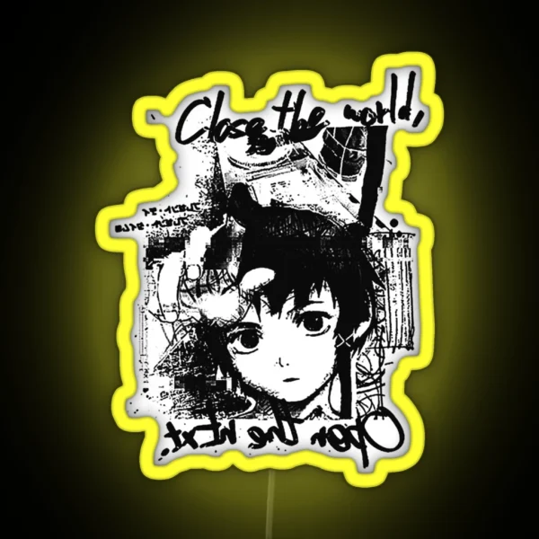 Serial Experiments Lain RGB Neon Sign