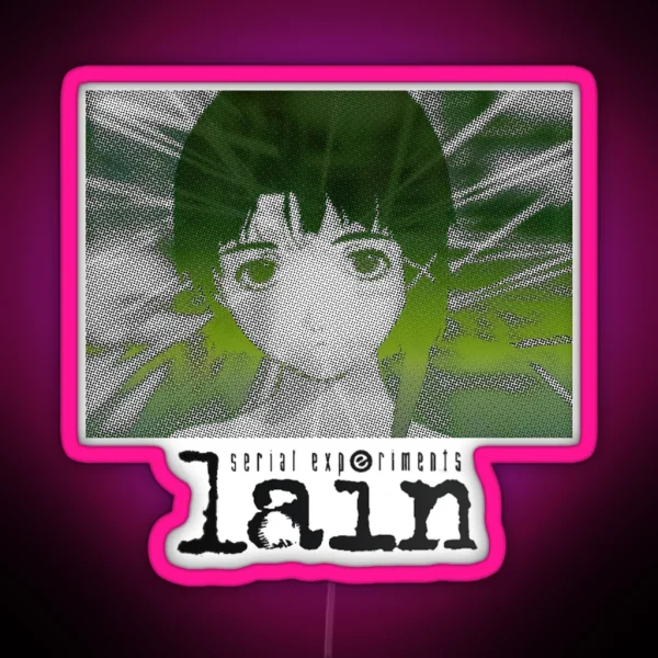 Serial Experiments Lain RGB Neon Sign