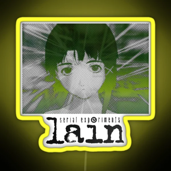 Serial Experiments Lain RGB Neon Sign