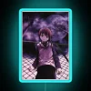 Neon sign with RGB colors featuring Serial Experiments Lain.