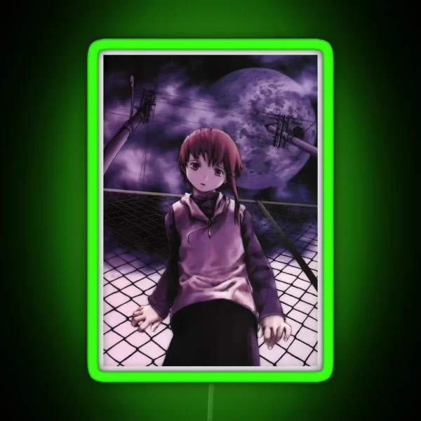 Serial Experiments Lain RGB Neon Sign