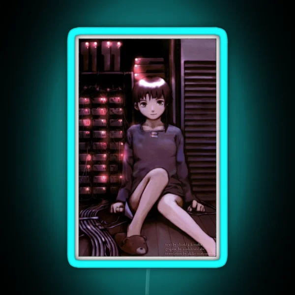 Serial Experiments Lain RGB Neon Sign