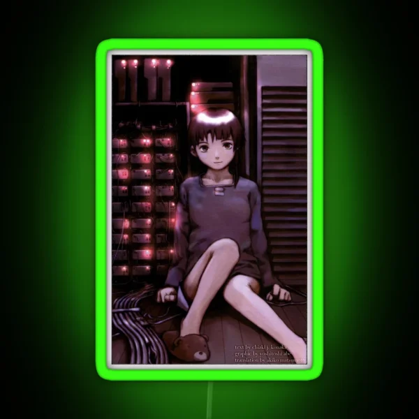 Serial Experiments Lain RGB Neon Sign