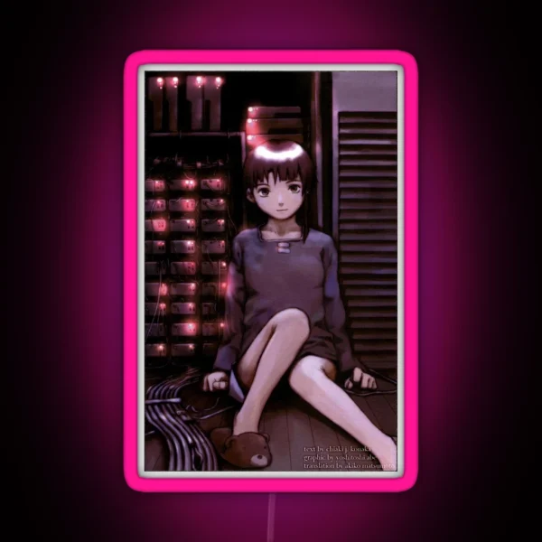 Serial Experiments Lain RGB Neon Sign