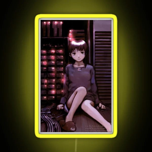 Serial Experiments Lain RGB Neon Sign