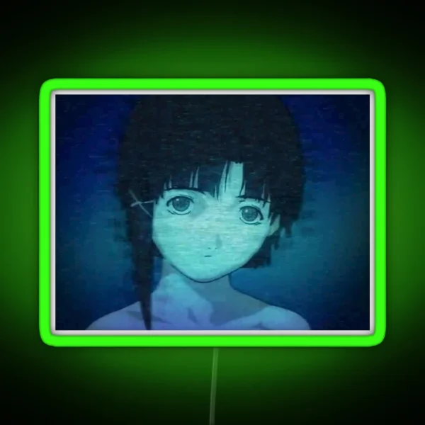 Serial Experiments Lain RGB Neon Sign