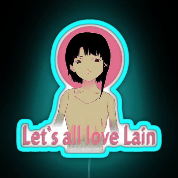 Serial Experiments Lain RGB Neon Sign