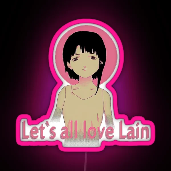 Serial Experiments Lain RGB Neon Sign