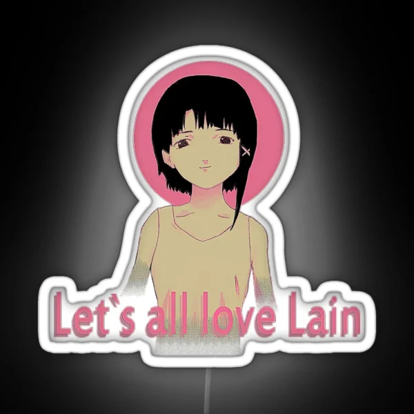 Serial Experiments Lain RGB Neon Sign