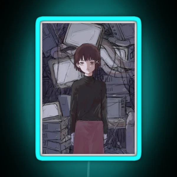 Serial Experiments Lain RGB Neon Sign