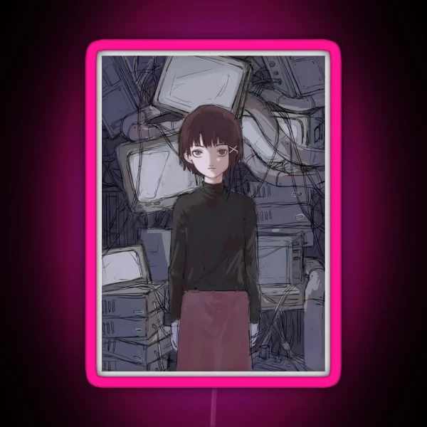 Serial Experiments Lain RGB Neon Sign