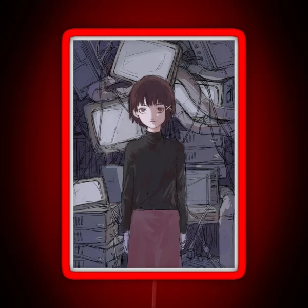Serial Experiments Lain RGB Neon Sign