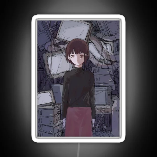 Serial Experiments Lain RGB Neon Sign