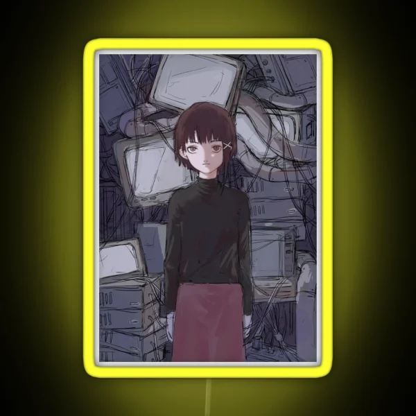 Serial Experiments Lain RGB Neon Sign