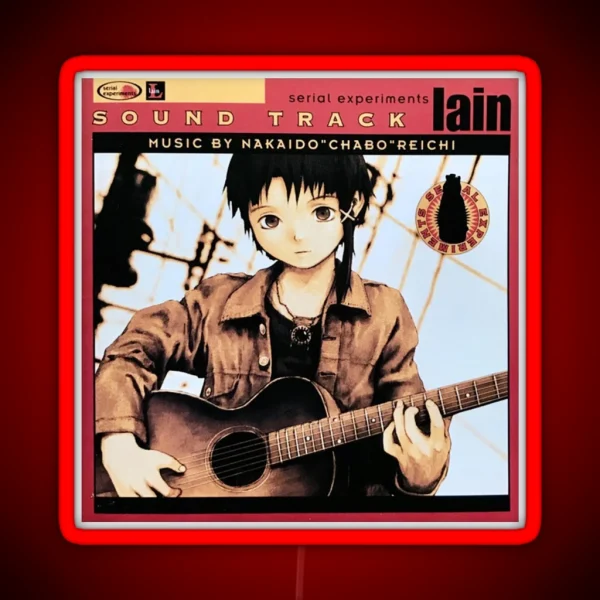 Serial Experiments Lain Soundtrack RGB Neon Sign