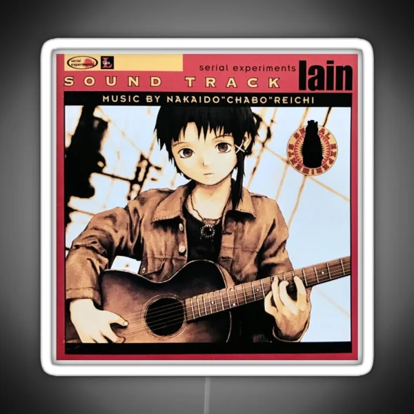 Serial Experiments Lain Soundtrack RGB Neon Sign