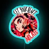 anime-quote-set-your-heart-ablaze-rgb-neon-sign