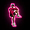 seth jarvis flip off rgb neon sign vibrant pink
