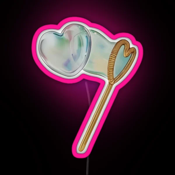 Seventeen Heart Bubble RGB Neon Sign