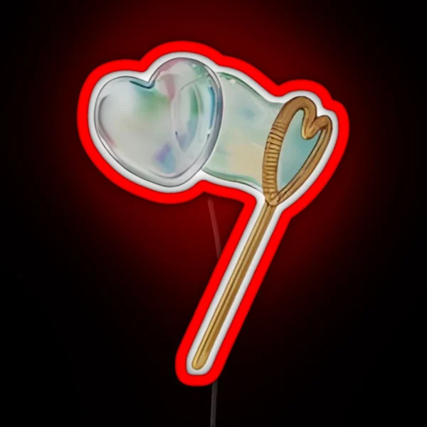 Seventeen Heart Bubble RGB Neon Sign