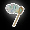 neon rgb heart bubble sign 17