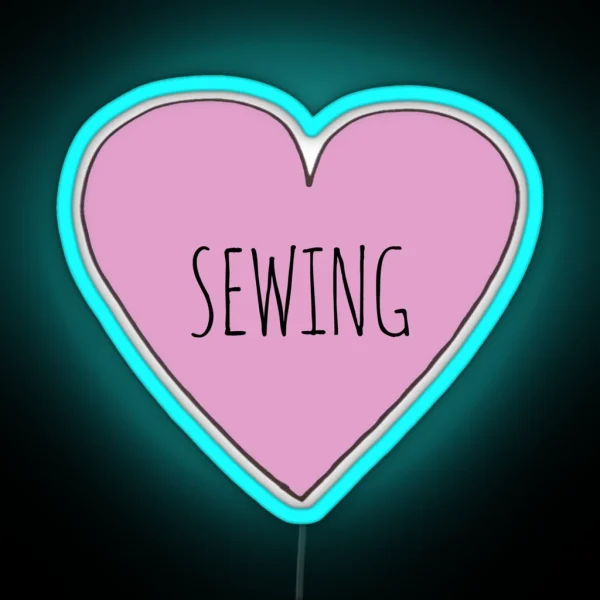 SEWING LOVE RGB Neon Sign