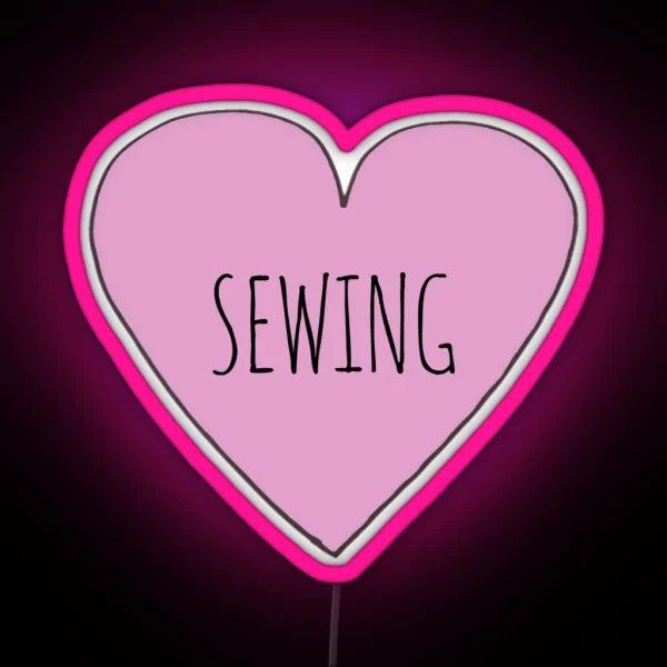SEWING LOVE RGB Neon Sign