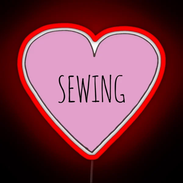SEWING LOVE RGB Neon Sign