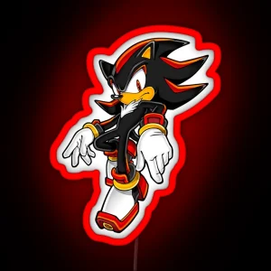 Shadow The Hedgehog Rfgrn RGB Neon Sign