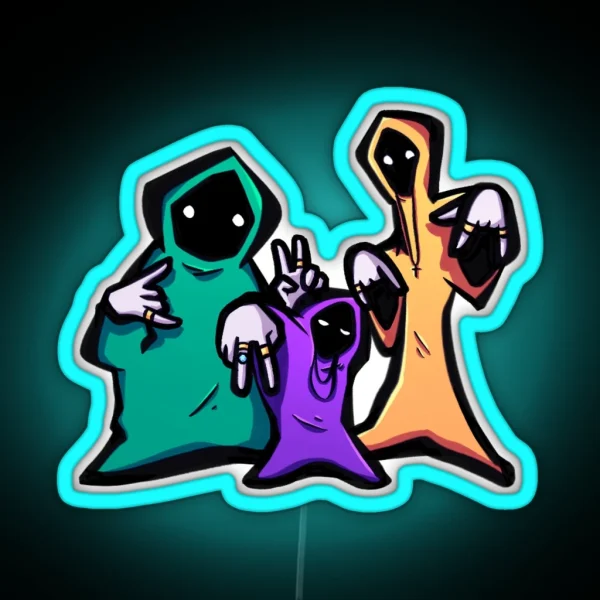 Shadow Wizard Money Gang RGB Neon Sign