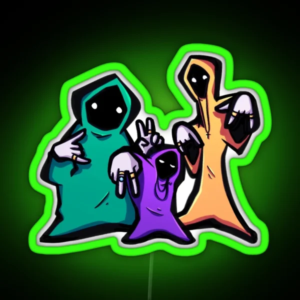 Shadow Wizard Money Gang RGB Neon Sign