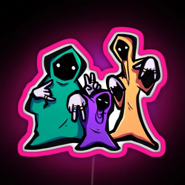 Shadow Wizard Money Gang RGB Neon Sign