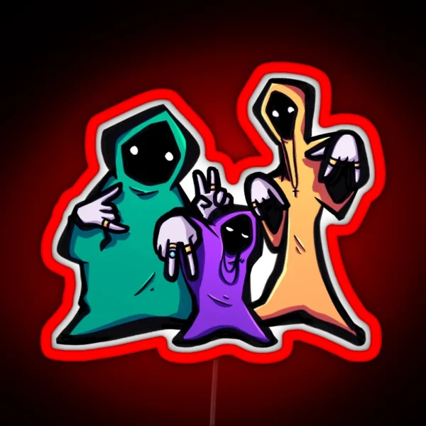 Shadow Wizard Money Gang RGB Neon Sign