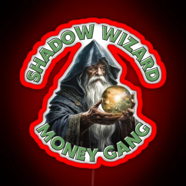 Shadow Wizard Money Gang RGB Neon Sign