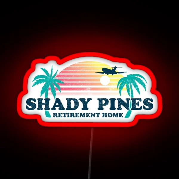 Shady Pines RGB Neon Sign