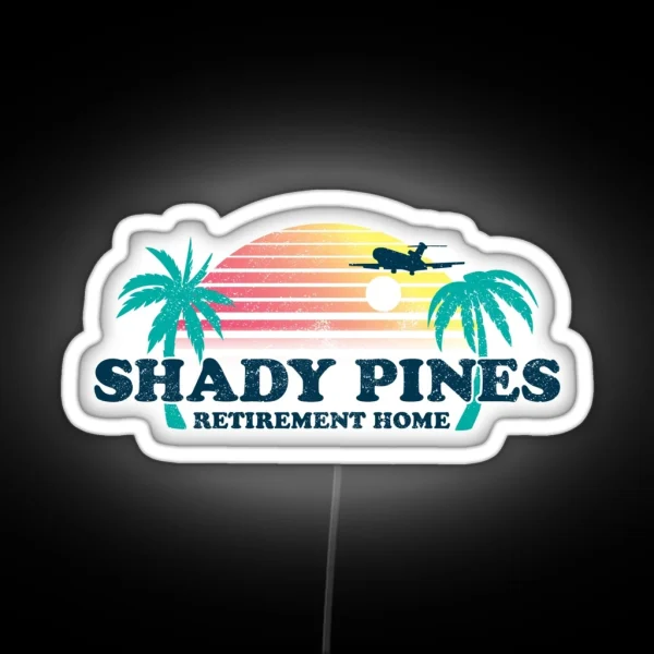 Shady Pines RGB Neon Sign