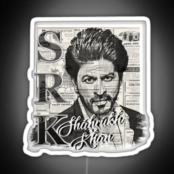 Shahrukh Khann News RGB Neon Sign