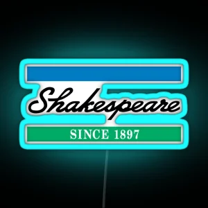 Shakespeare RGB Neon Sign