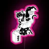 shampoo rgb neon pink sign