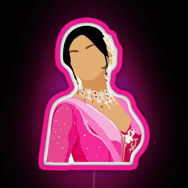 Shanti Priya From Om Shanti Om RGB Neon Sign